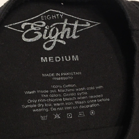 Eighty Eight Alien Long Sleeve T-Shirt Size Medium - Picture 4 of 9